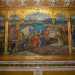 Cesare Augusto si occup anche delle decorazioni interne, firmando le tele che adornano il salone medievale. Ritraggono lingresso a Bari del doge Orseolo dopo la sconfitta dei Saraceni (la cosiddetta Vidua Vidue)...